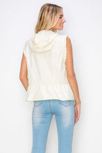 Load image into Gallery viewer, Josie Light Weight Vest with Hoodie