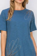 Load image into Gallery viewer, Cora Cotton Top with Beading Trim