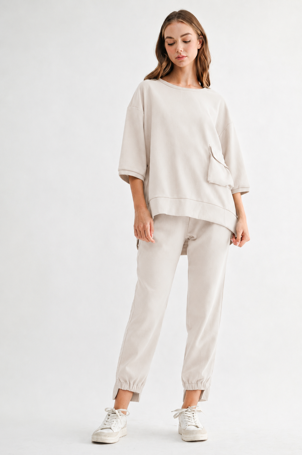 Katie Crepe Knit Pant - Light Colors