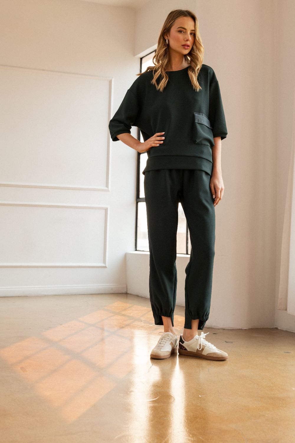 Katie Crepe Knit Pant
