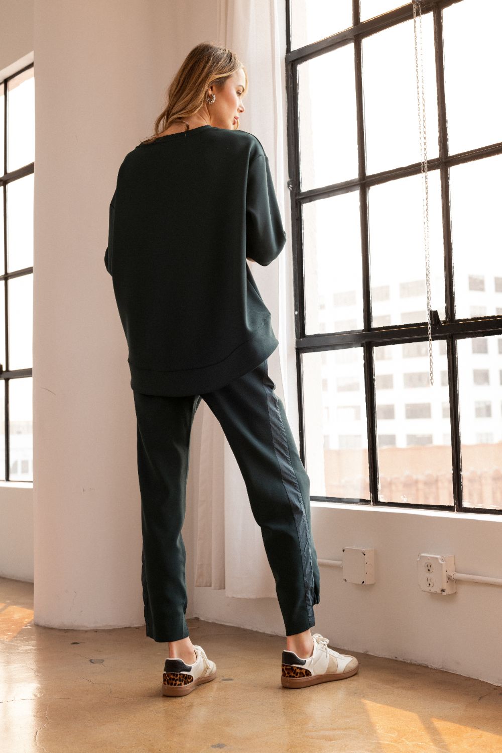 Katie Crepe Knit Pant