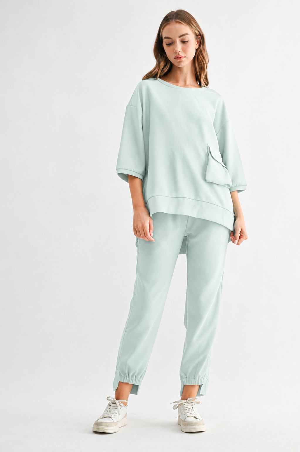 Katie Crepe Knit Pant - Light Colors