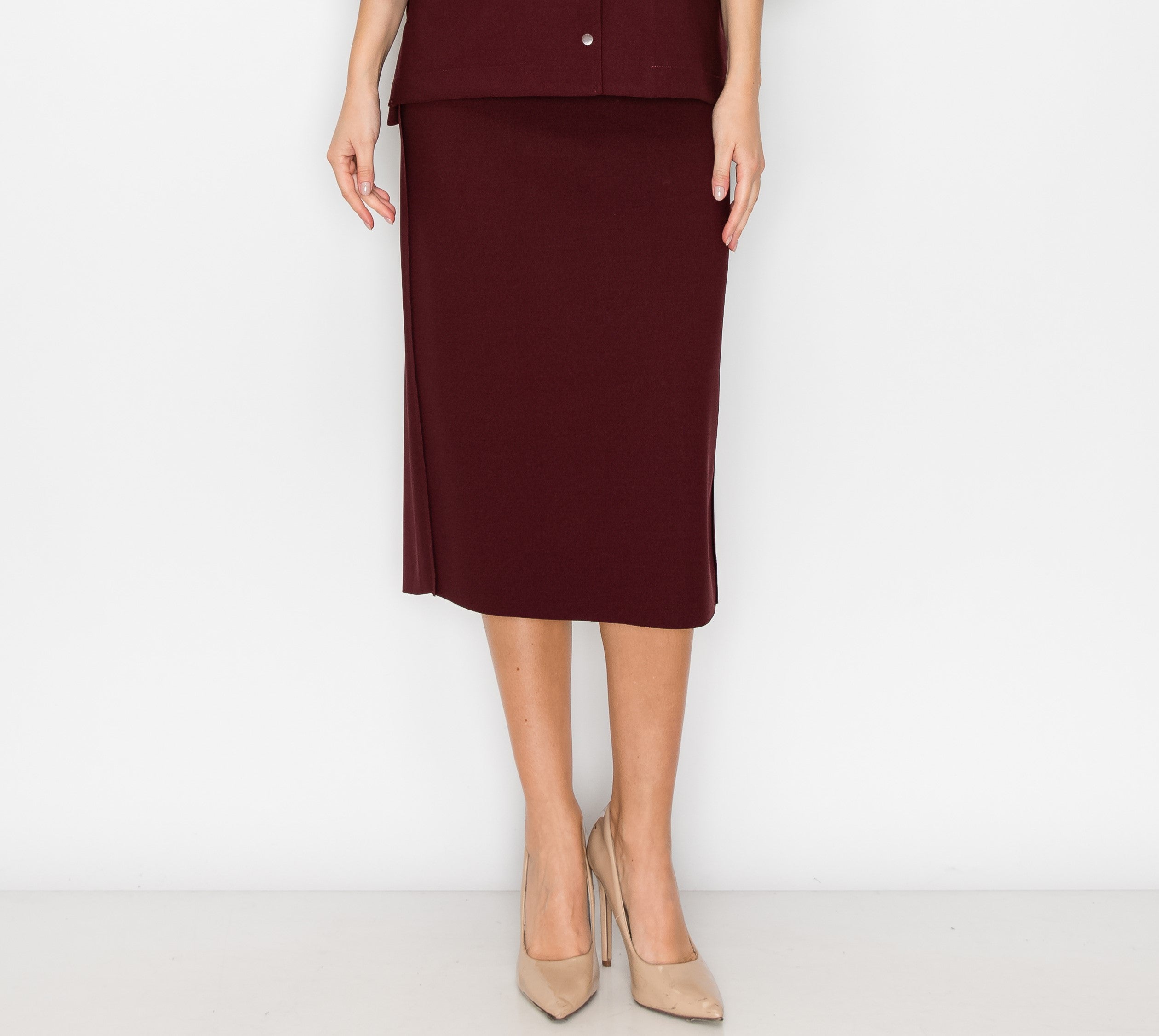 Kate Crepe Knit Skirt