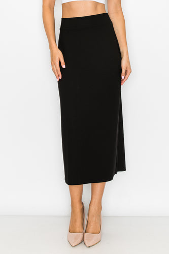 Kate Crepe Knit Skirt