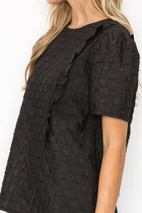 Kimmie Textured Woven Top