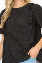 Load image into Gallery viewer, Kimmie Textured Woven Top