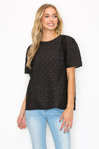 Kimmie Textured Woven Top