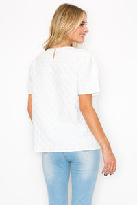 Kimmie Textured Woven Top