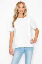 Load image into Gallery viewer, Kimmie Textured Woven Top