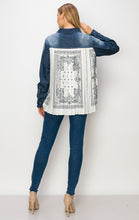 Load image into Gallery viewer, Dani Denim Shirt with Novelty Back Pleating