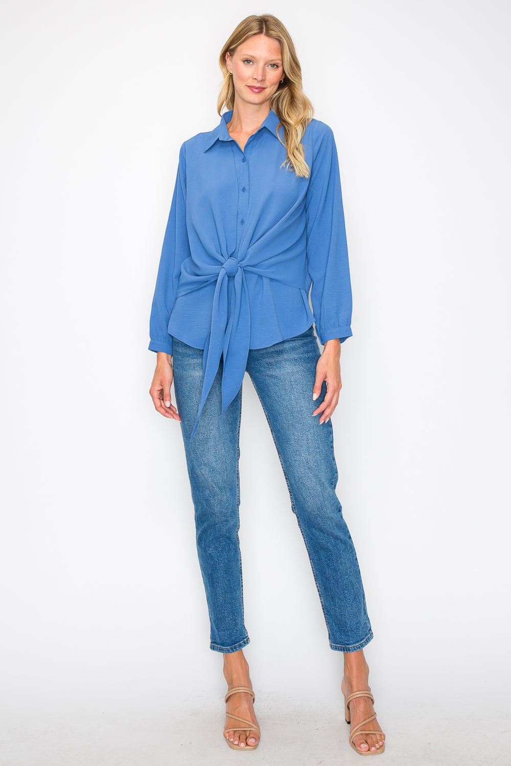 Wilma Woven Crepe Top