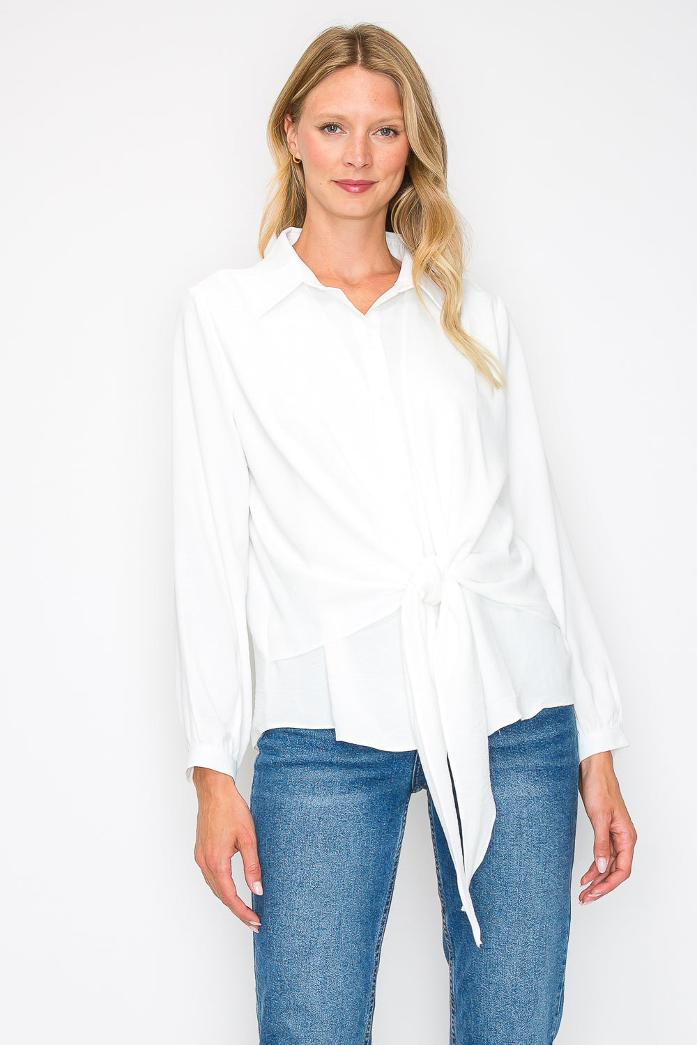 Wilma Woven Crepe Top