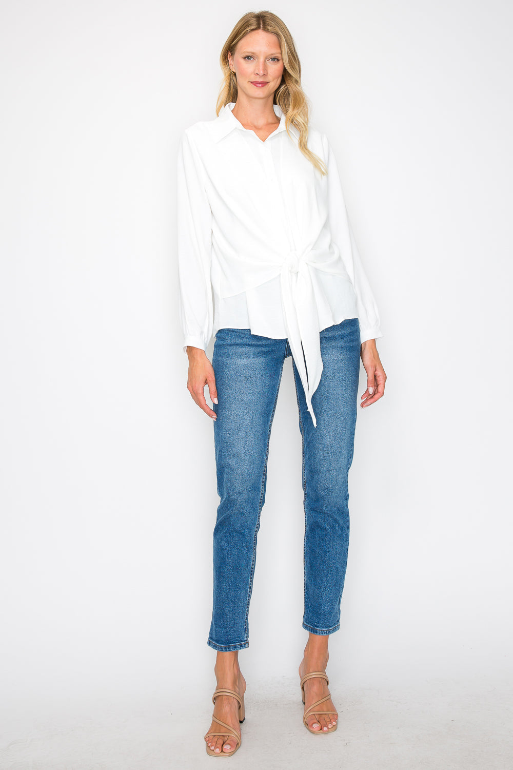 Wilma Woven Crepe Top