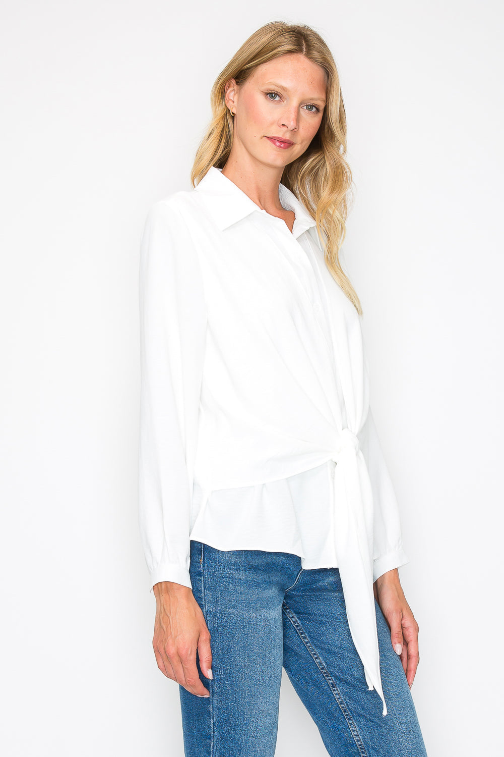 Wilma Woven Crepe Top