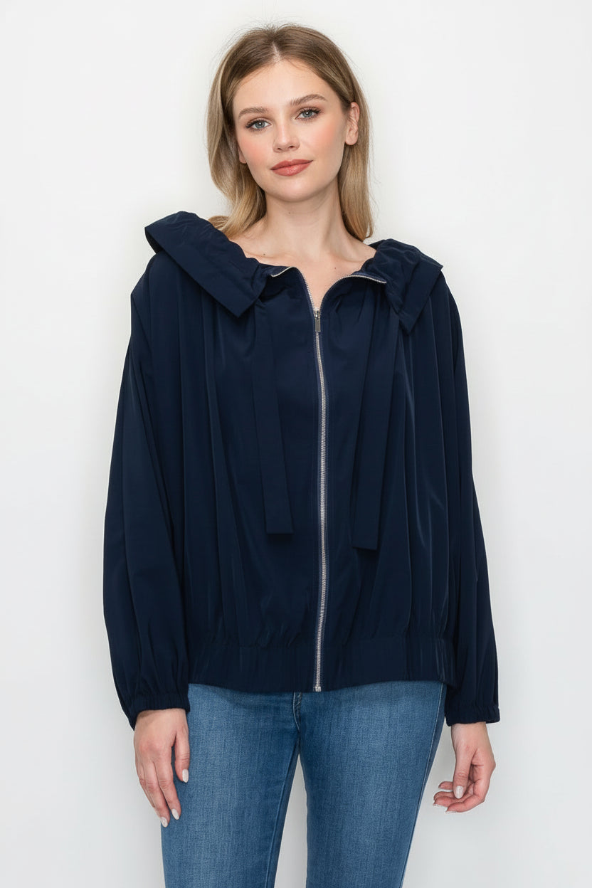 Jonna Stretch Parachute Zipper Jacket