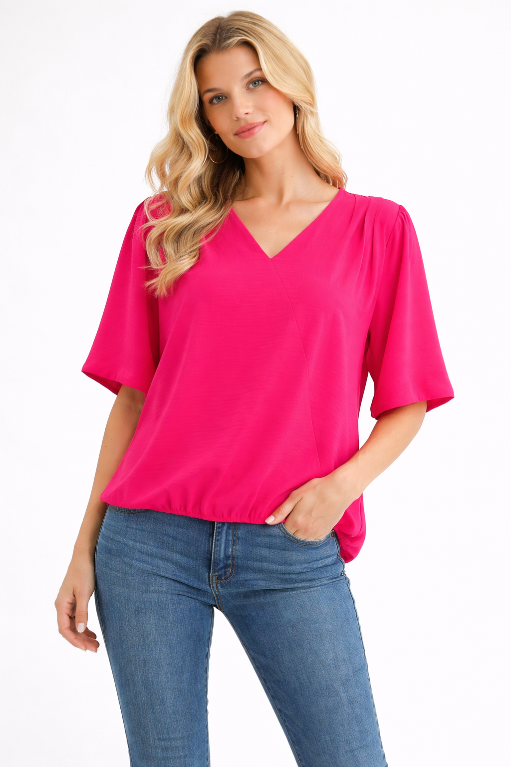 Willowa Woven Crepe Top