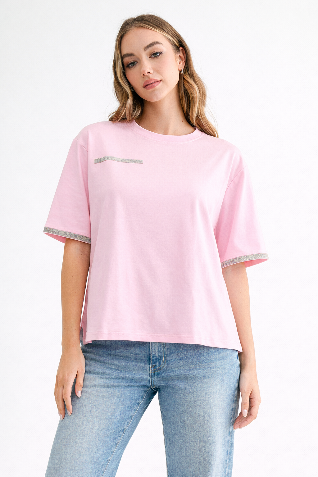 Roxi Stretch Pointe Knit Top