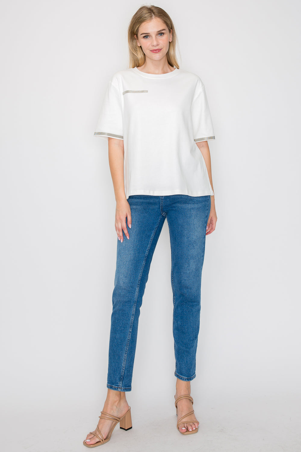 Roxi Stretch Pointe Knit Top