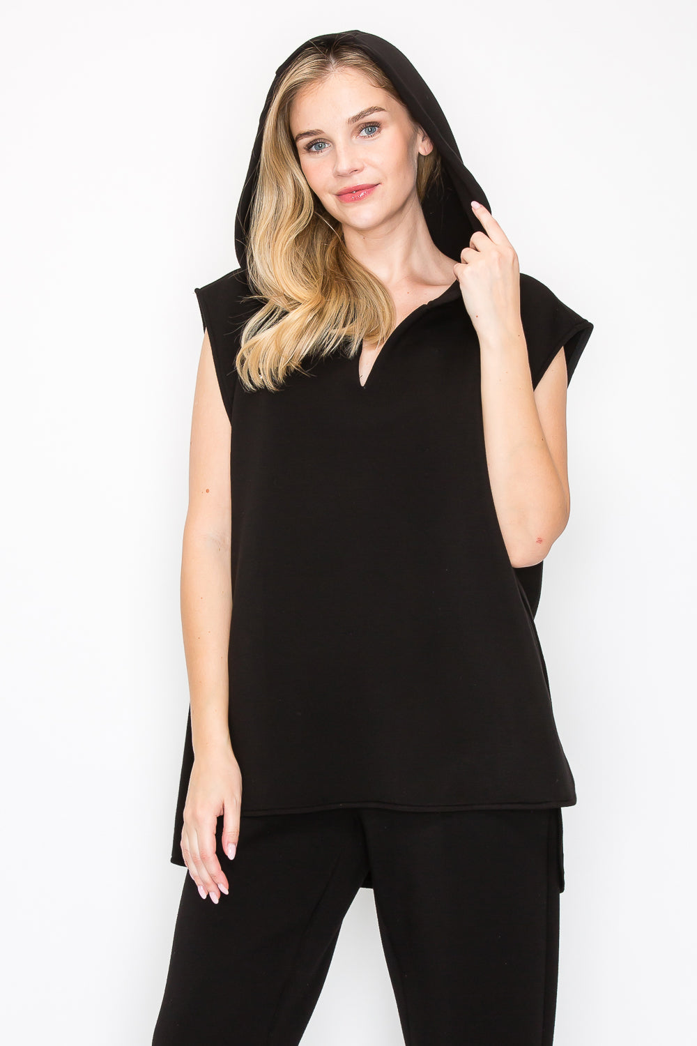 Fannae Stretch French Scuba Top