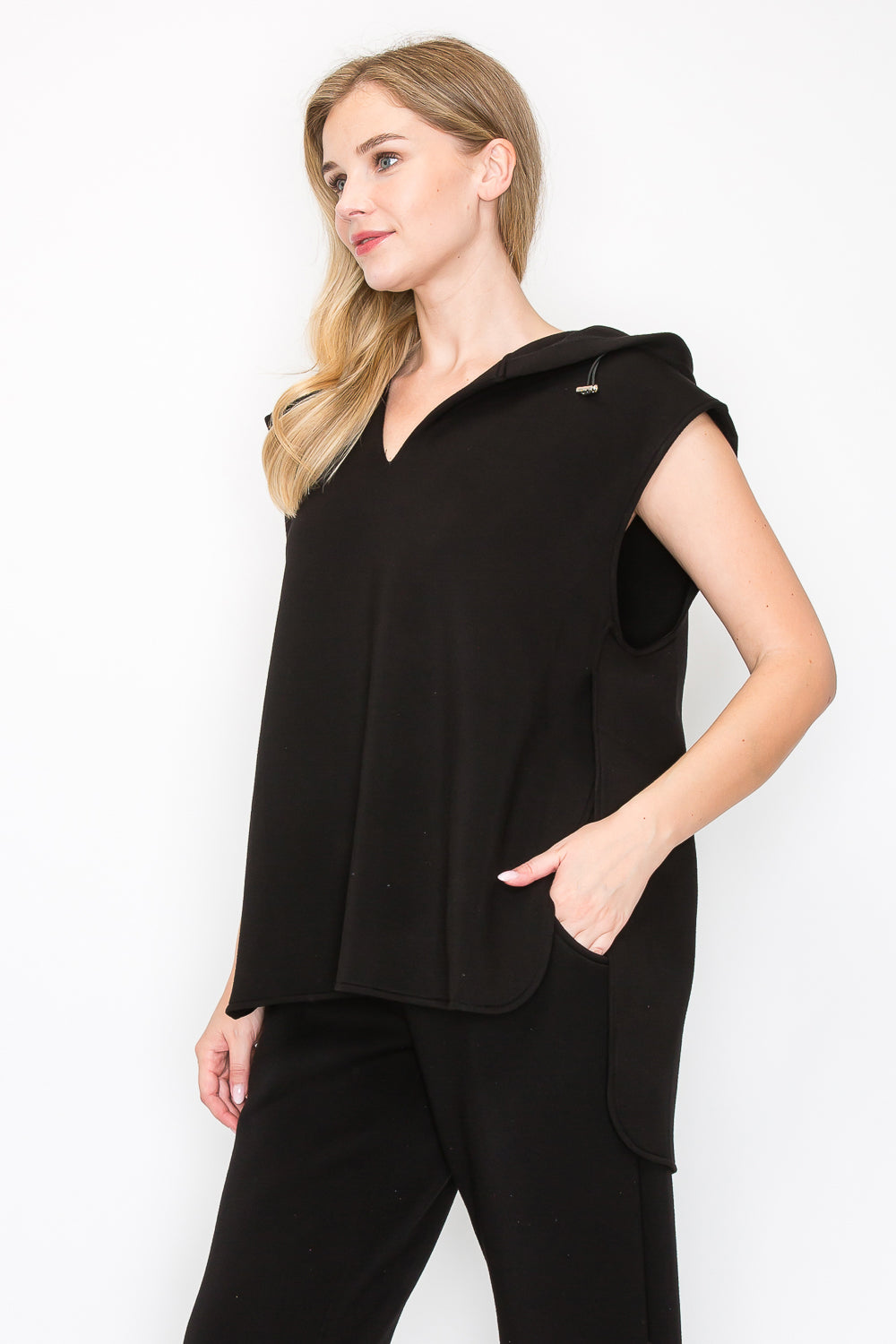 Fannae Stretch French Scuba Top