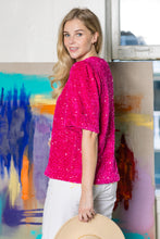 Load image into Gallery viewer, Wevanna Sparkling Sequin Top