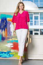 Load image into Gallery viewer, Wevanna Sparkling Sequin Top