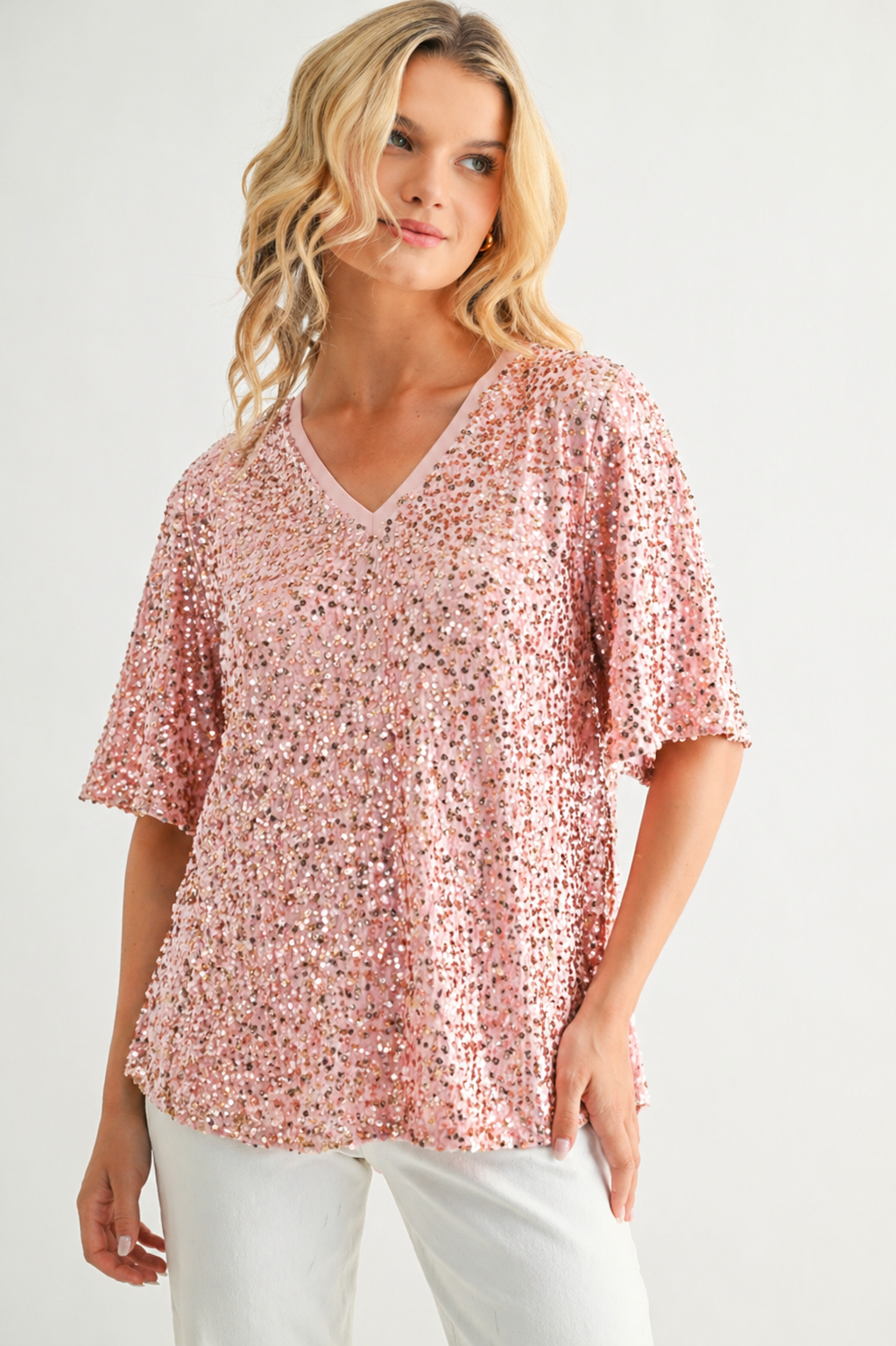 Wevanna Sparkling Sequin Top
