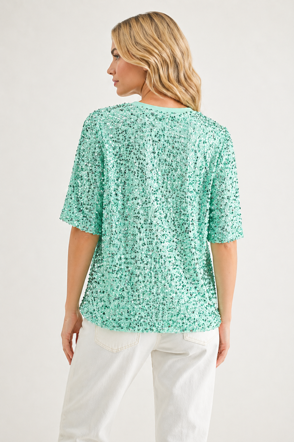 Wevanna Sparkling Sequin Top