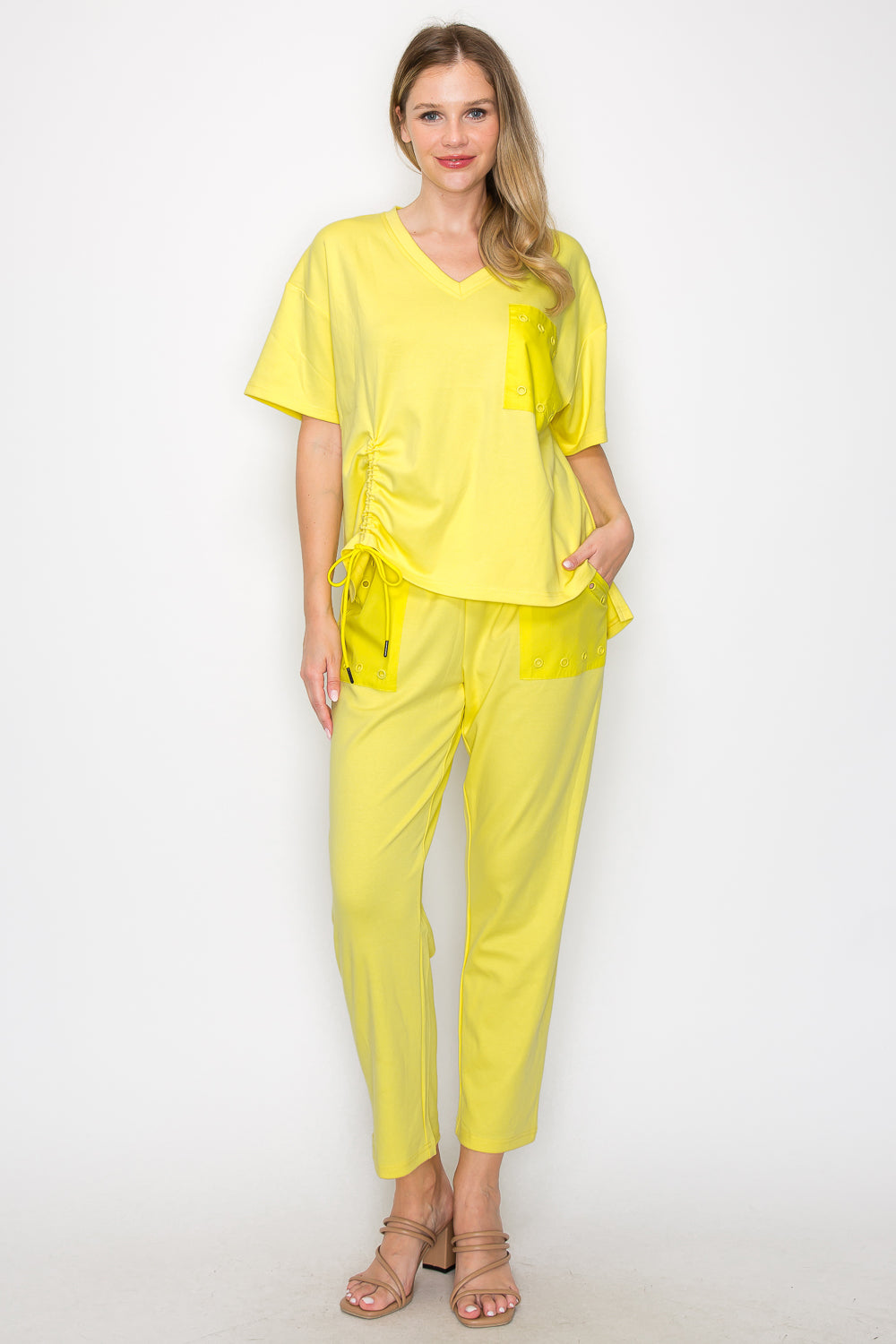 Roxanna Stretch Pointe Knit Top