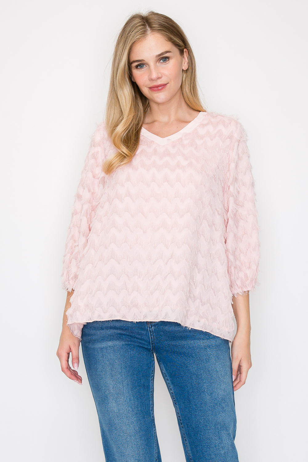 Wren Woven Feathered Top