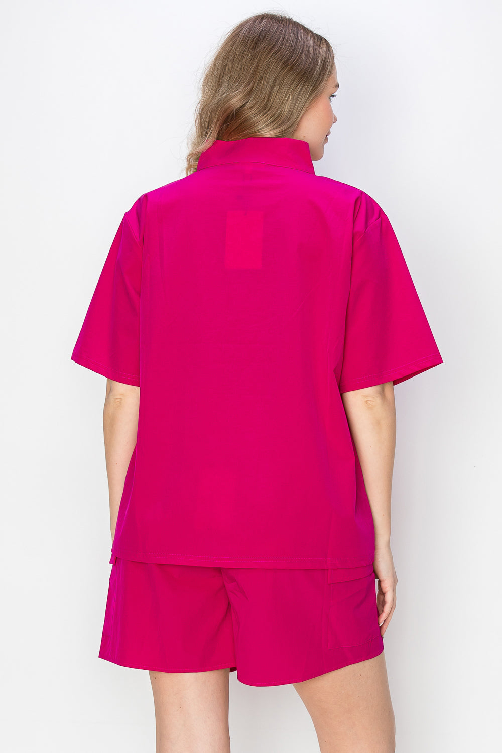 Jari Stretch Parachute Nylon Top