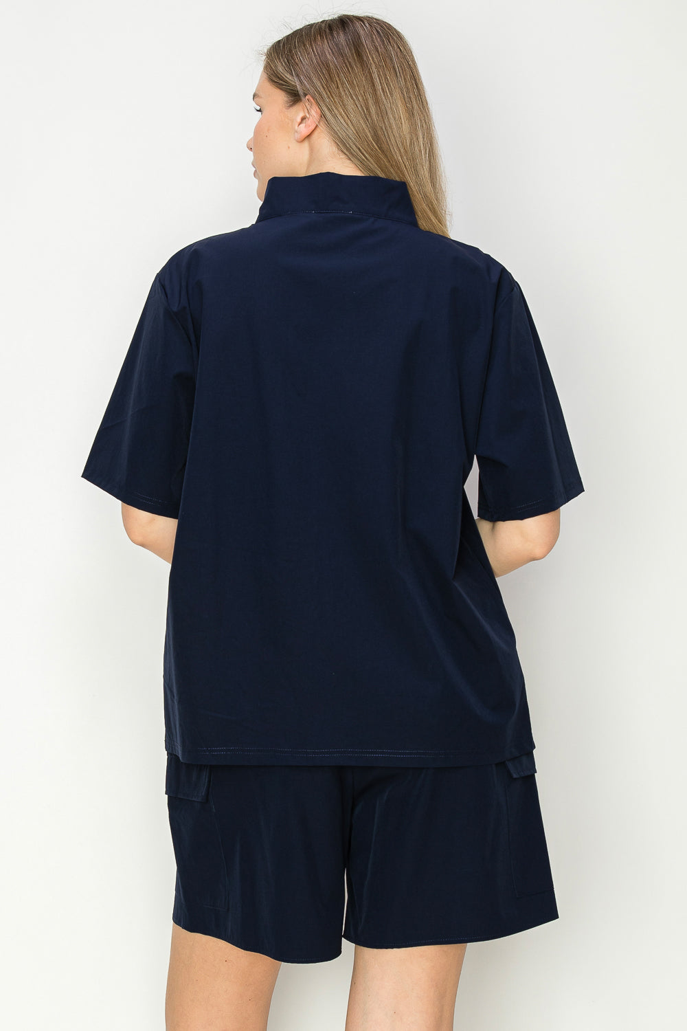 Jari Stretch Parachute Nylon Top