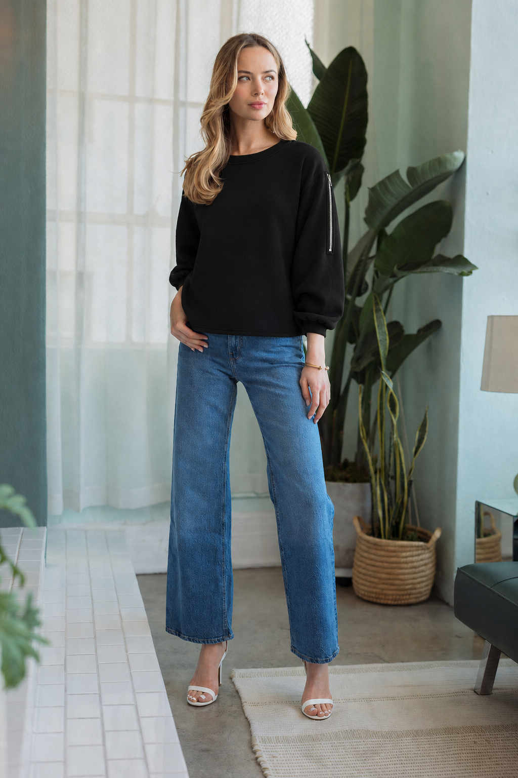 Fidda Stretch French Scuba Top