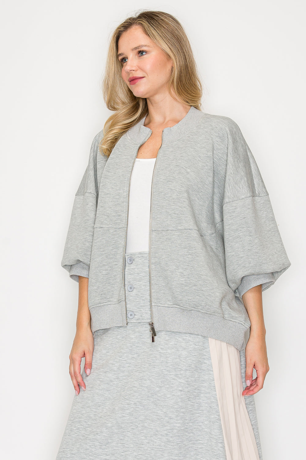 Finella Stretch French Scuba Jacket