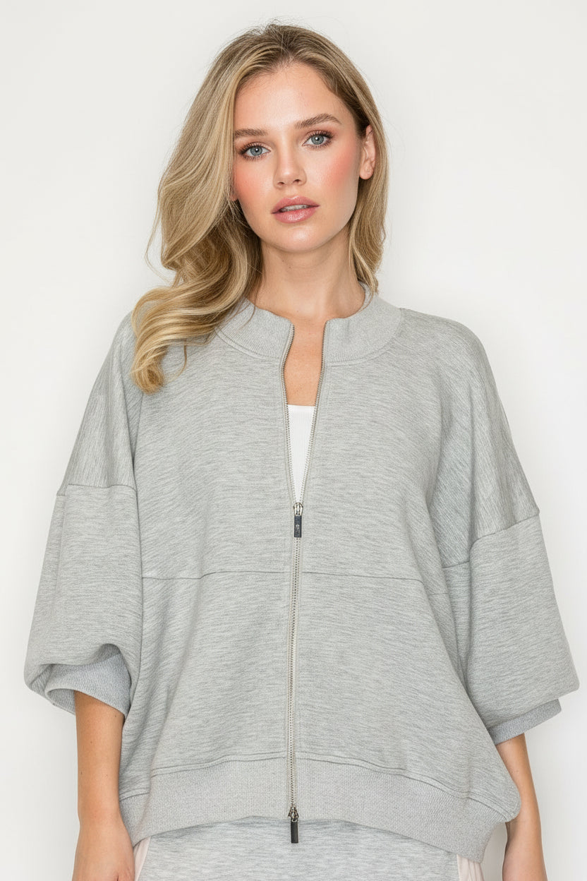 Finella Stretch French Scuba Jacket