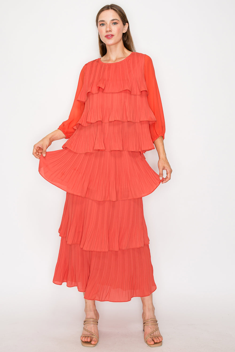 Javon Ruffle Skirt