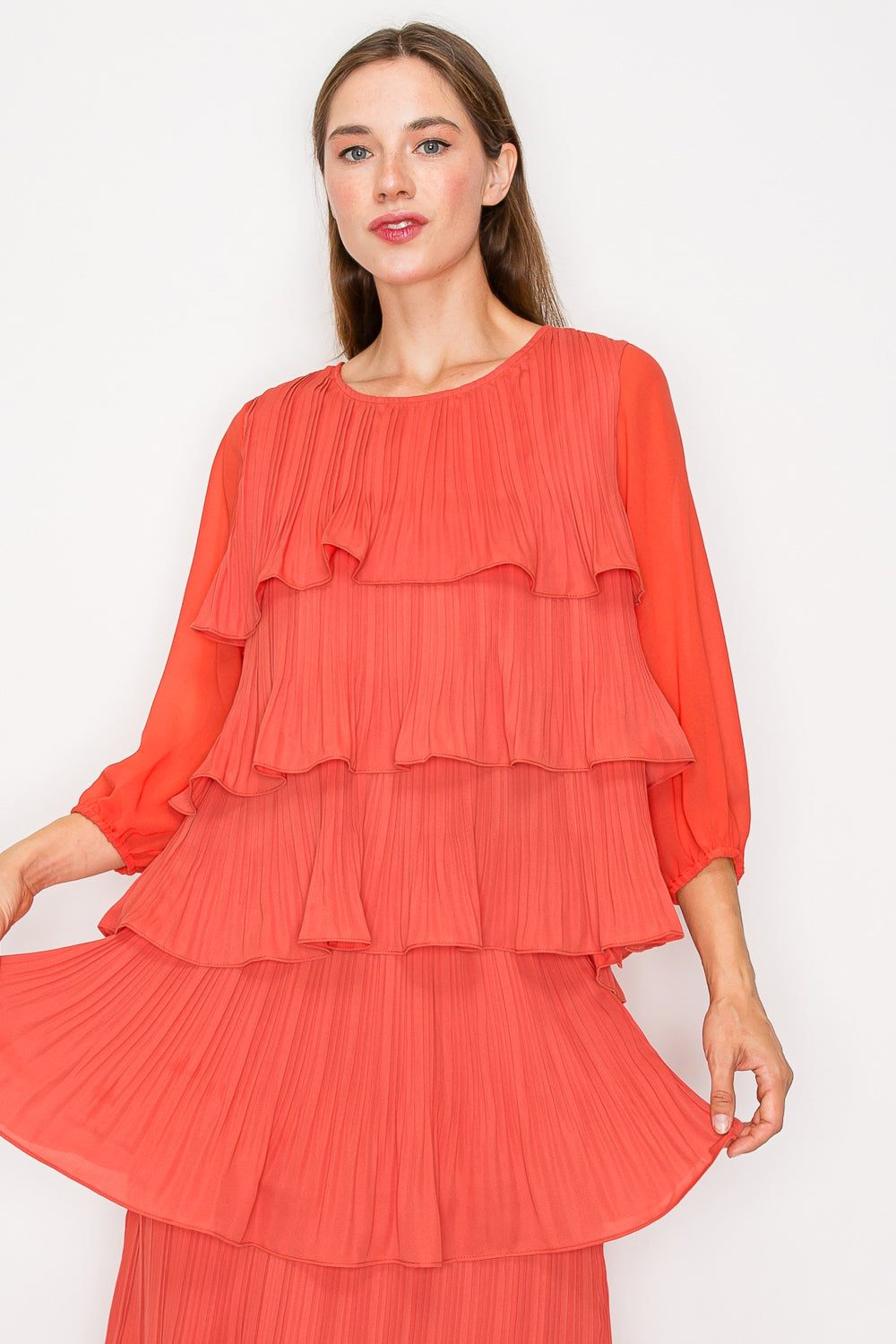 Jesiah Ruffled Top