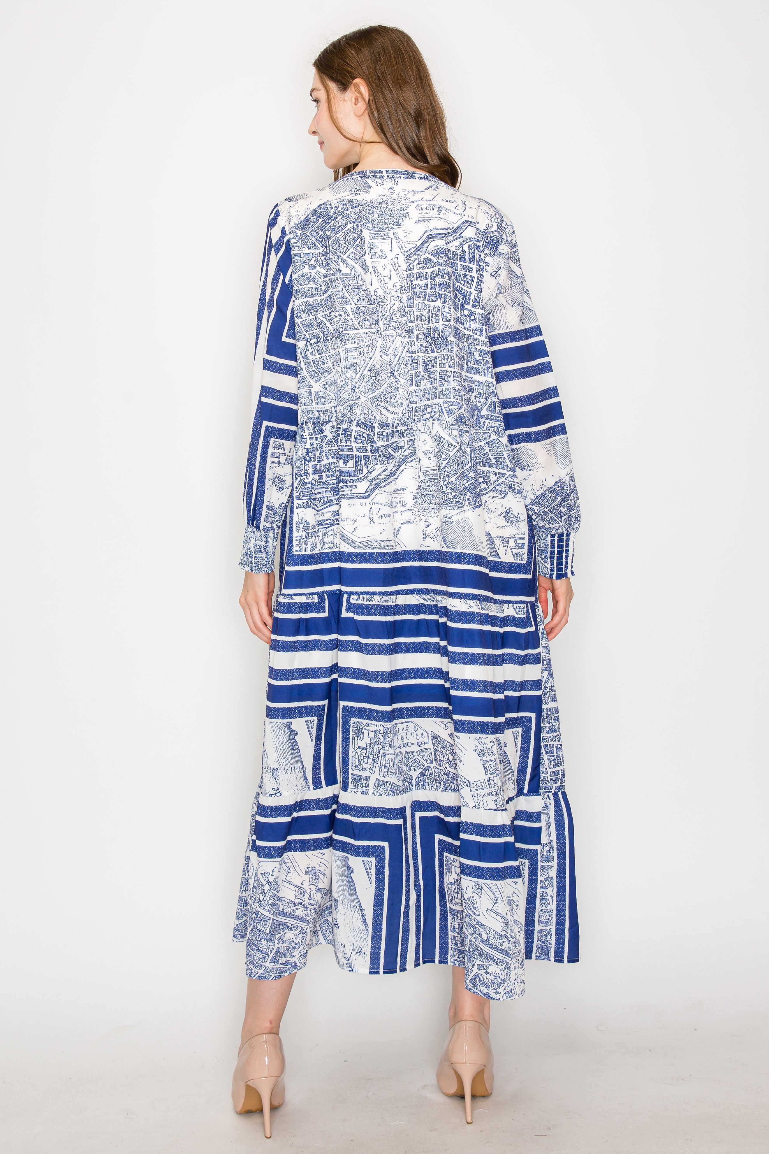 Jesslyn Print Woven Dress