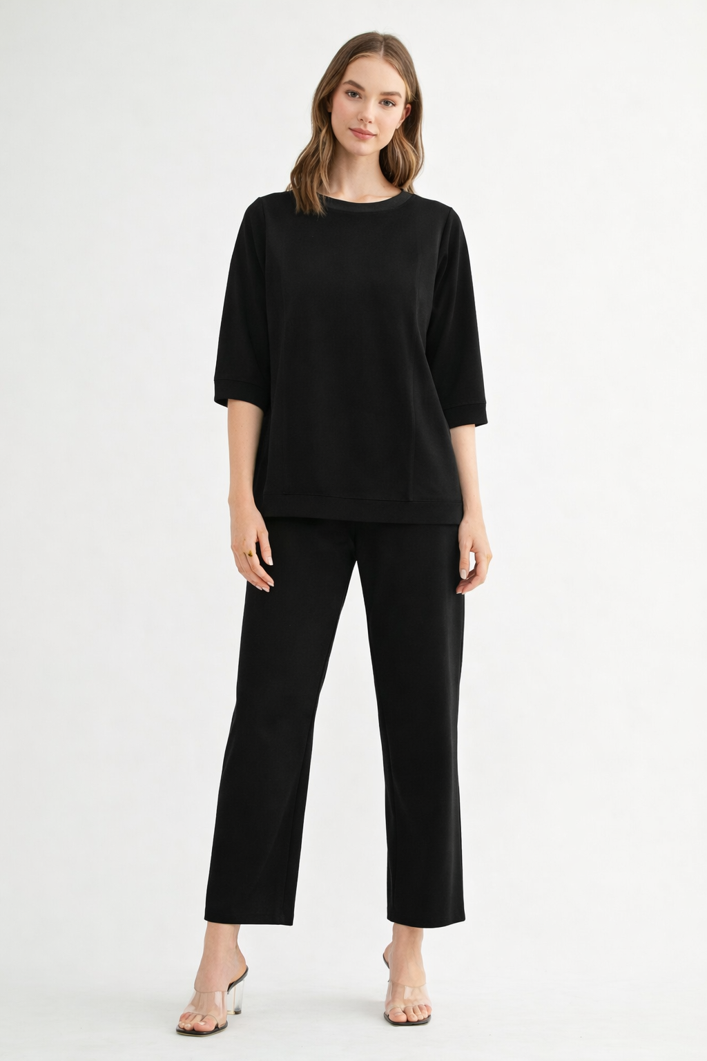 Jary Stretch Pointe Knit Pant