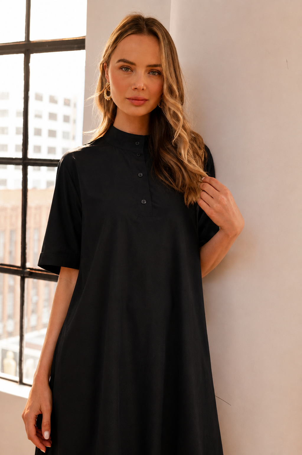 Joella Stretch Parachute Dress