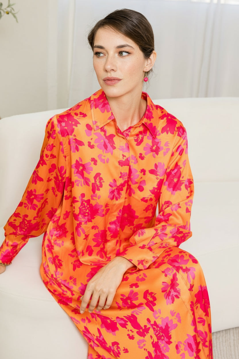 Jace Woven Floral Print Dress