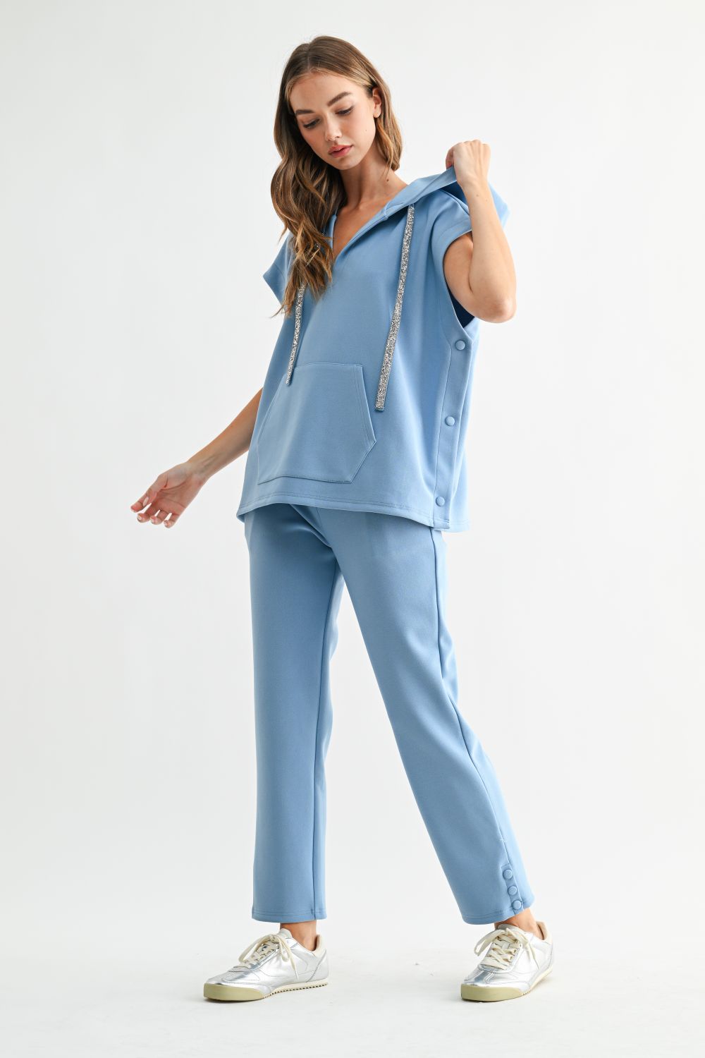 Felix Stretch Crepe Knit Pant