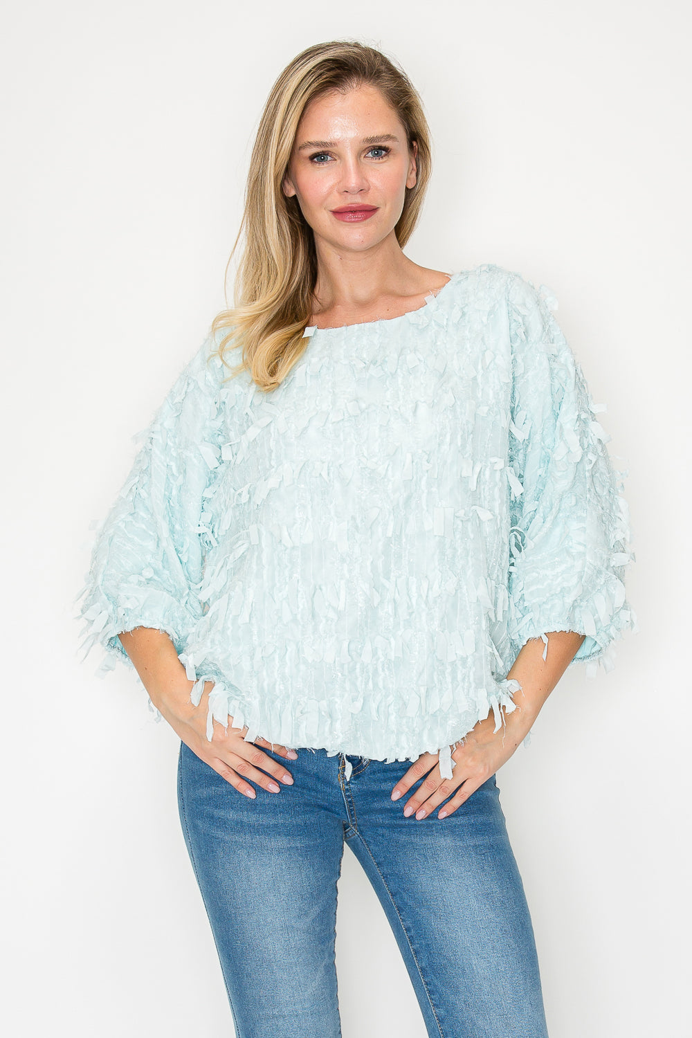 Jaisy Feathered Top