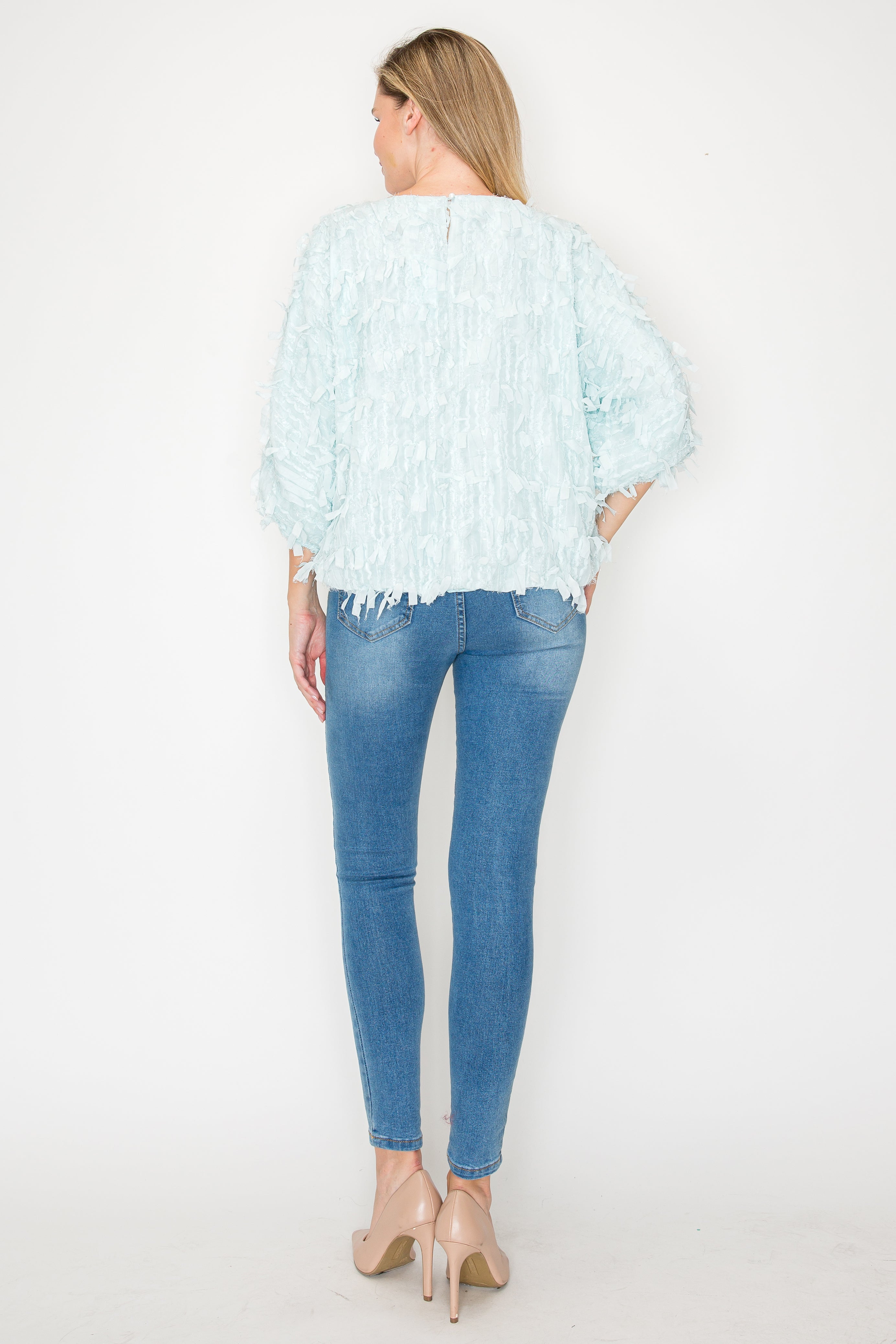 Jaisy Feathered Top