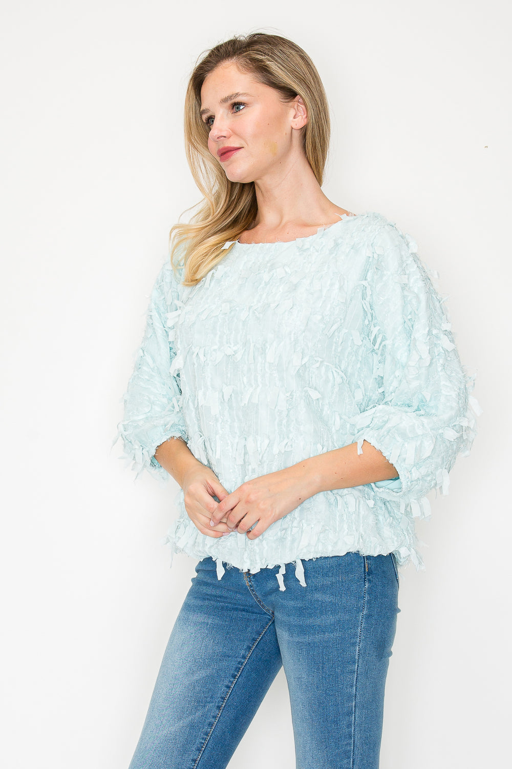 Jaisy Feathered Top