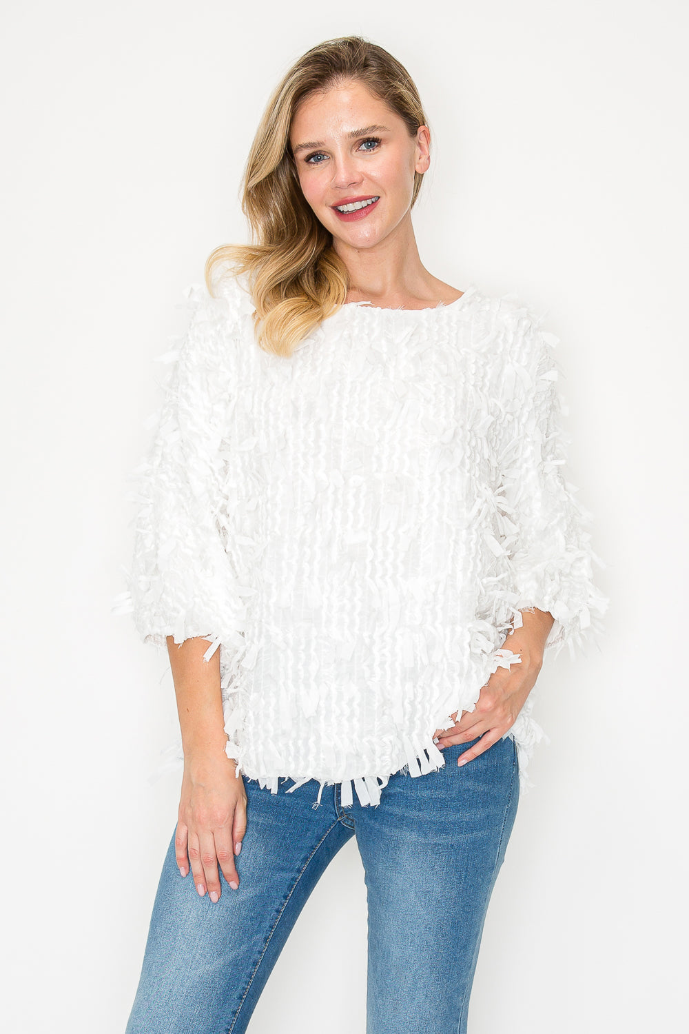 Jaisy Feathered Top