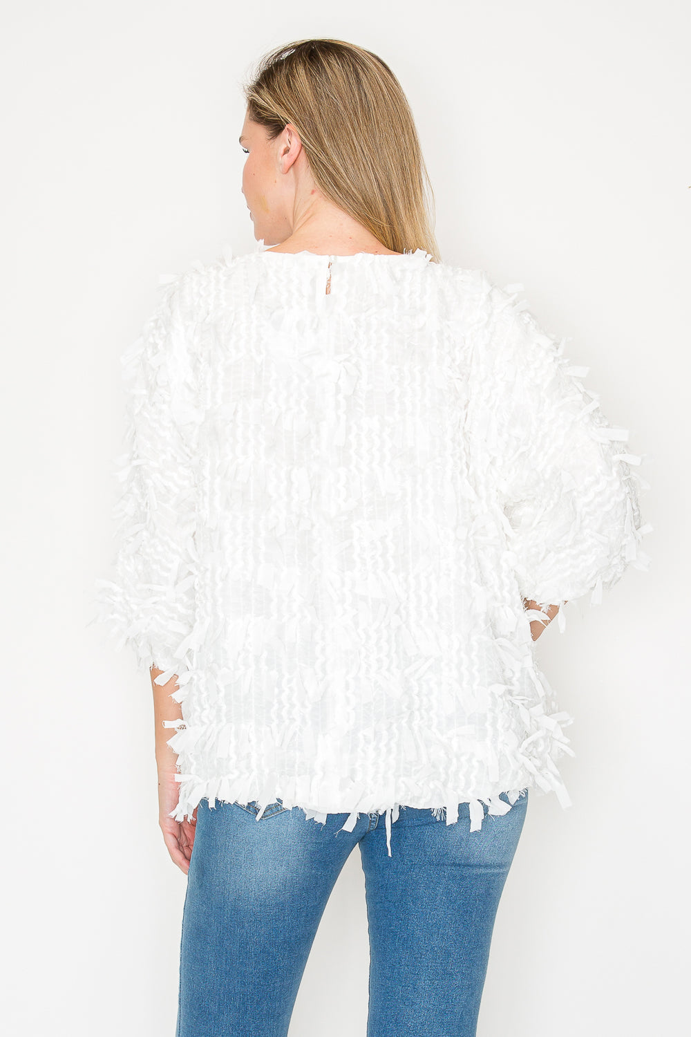 Jaisy Feathered Top
