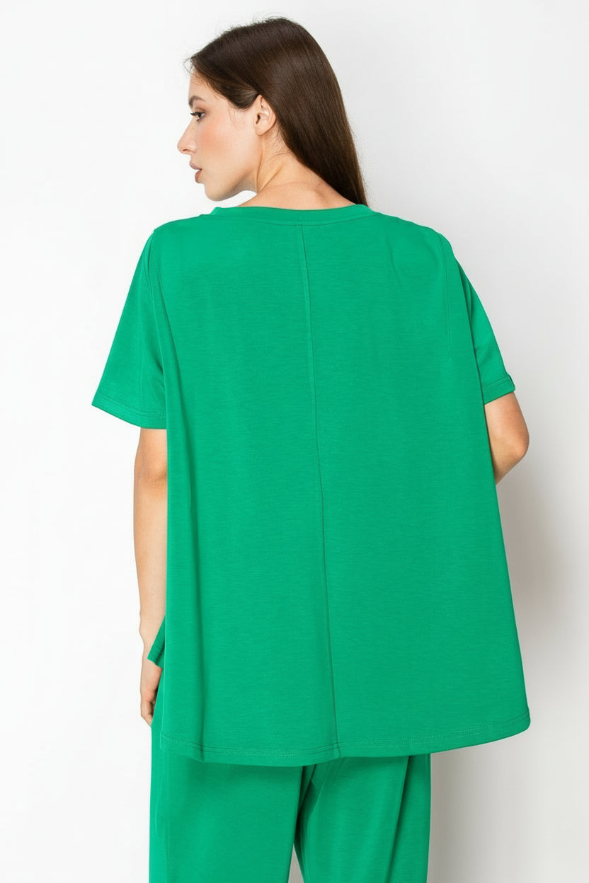 Kim Stretch Pointe Knit Top