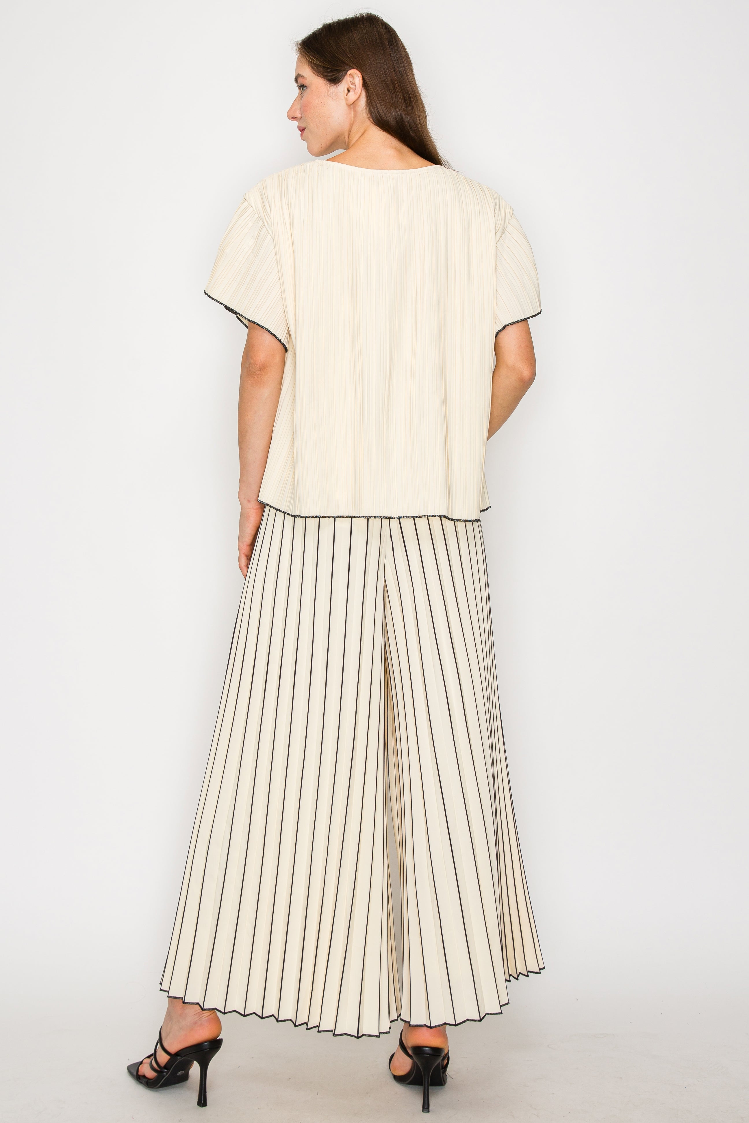 Jessica Pleated Top