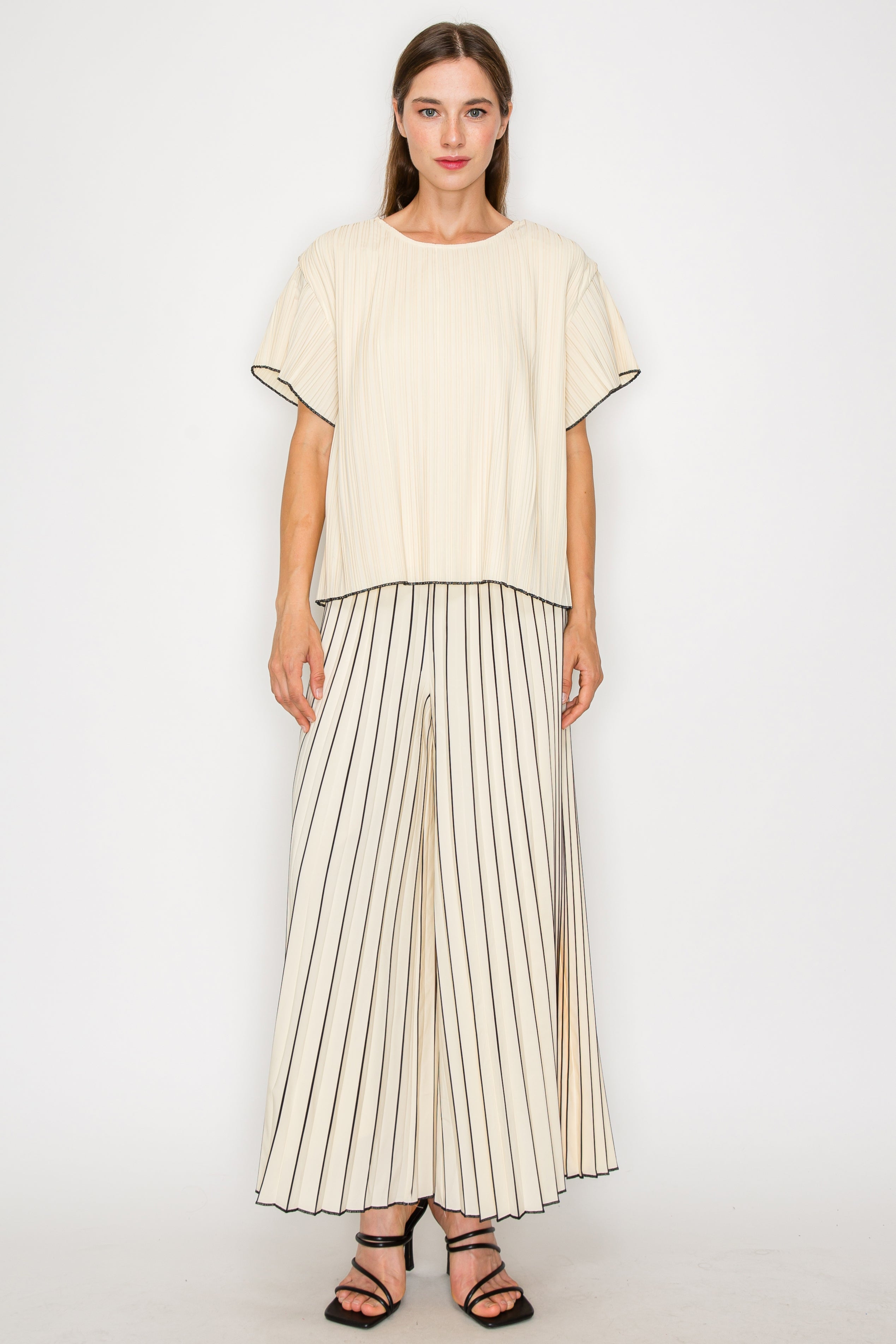 Jessica Pleated Top